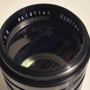 Vivitar f/2.8 Camera Lens 135mm focal